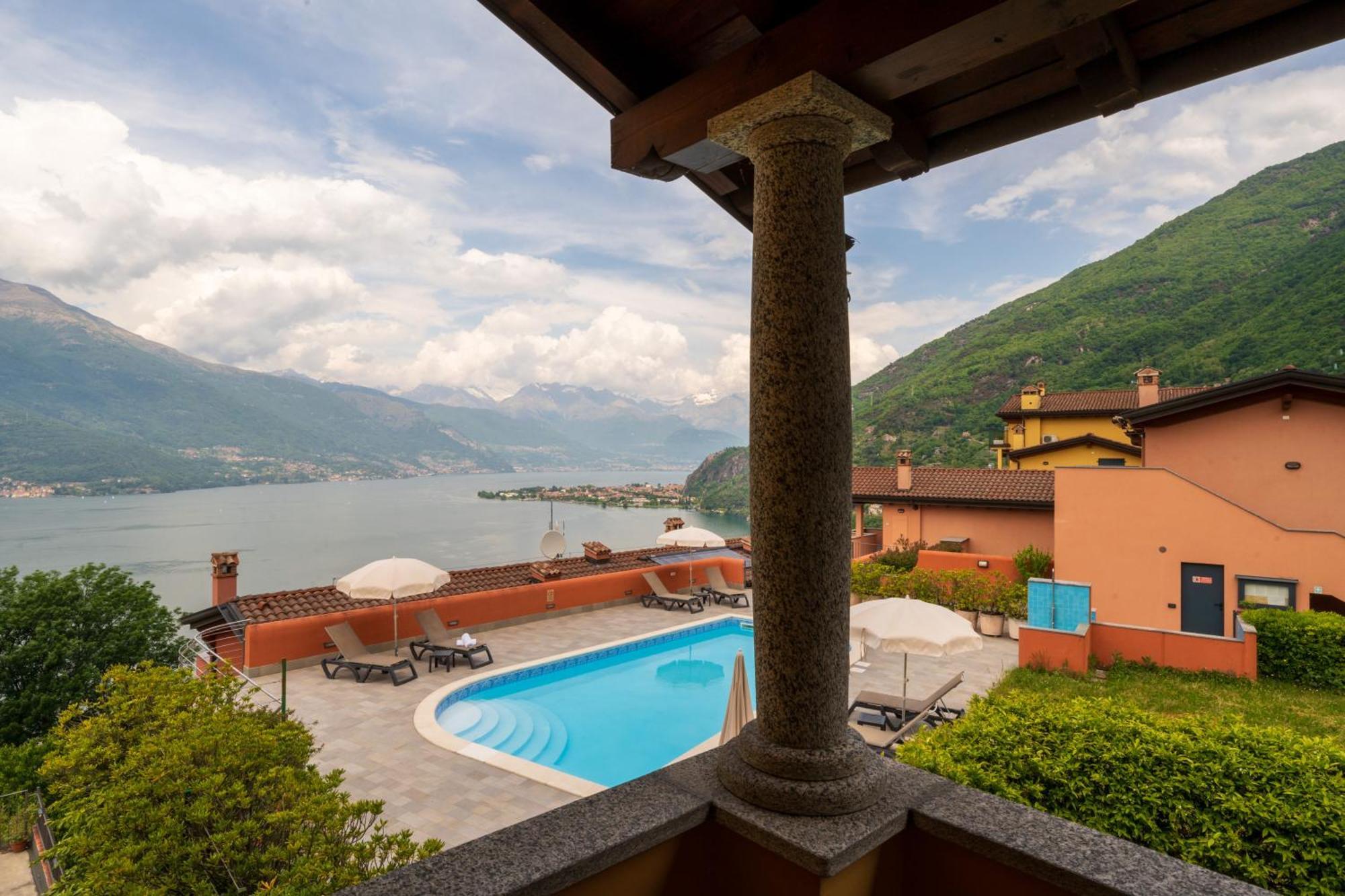 Stunning Apartment- Terrace And Swimming Pool Bellano Exterior foto